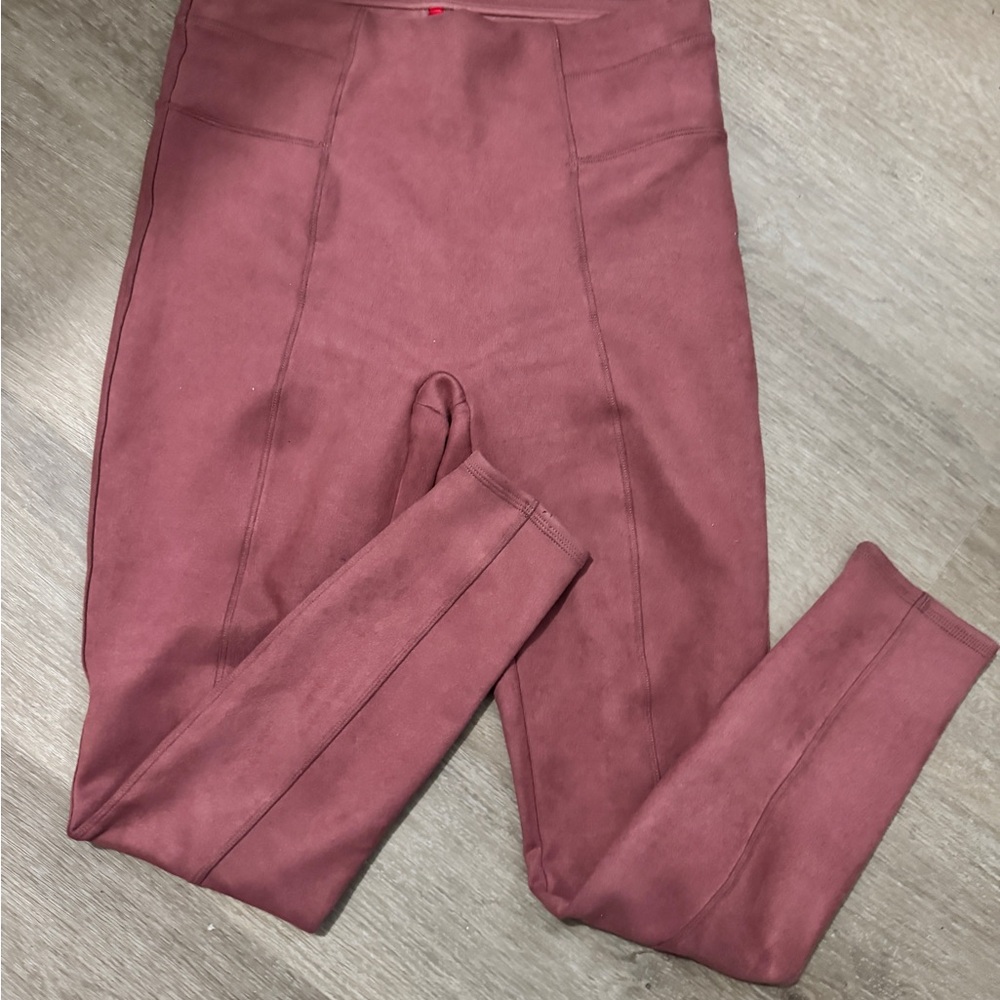 SPANX Blush Leggings suede